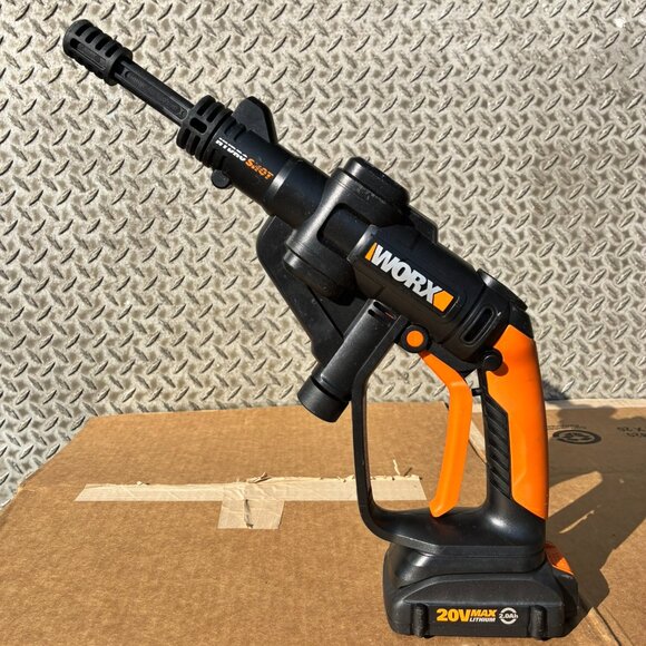 WORX WG629.2 20V Cordless Hydroshot Portable Power Cleaner W/ BATTERY & CHARGER - Picture 5 of 15